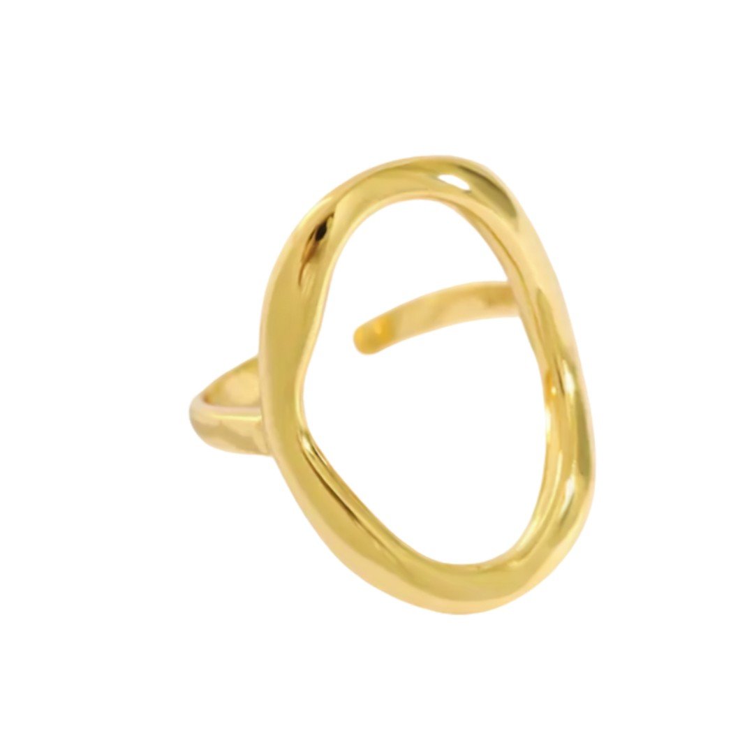 Bold Circle Ring - ADOREE