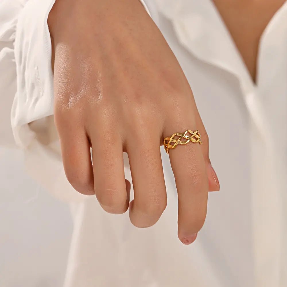 Geflochtener Ring - ADOREE