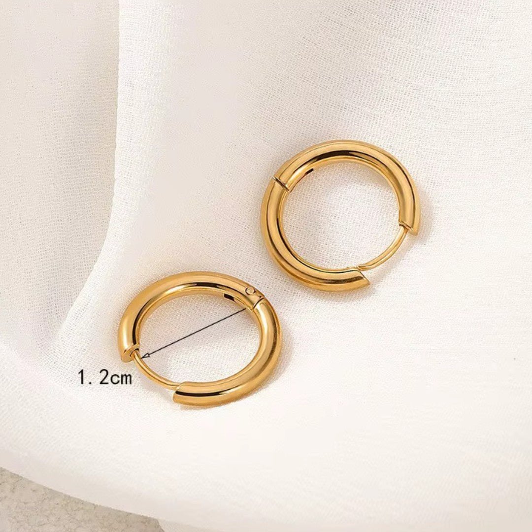 Goldener Loop - Ohrring - ADOREE