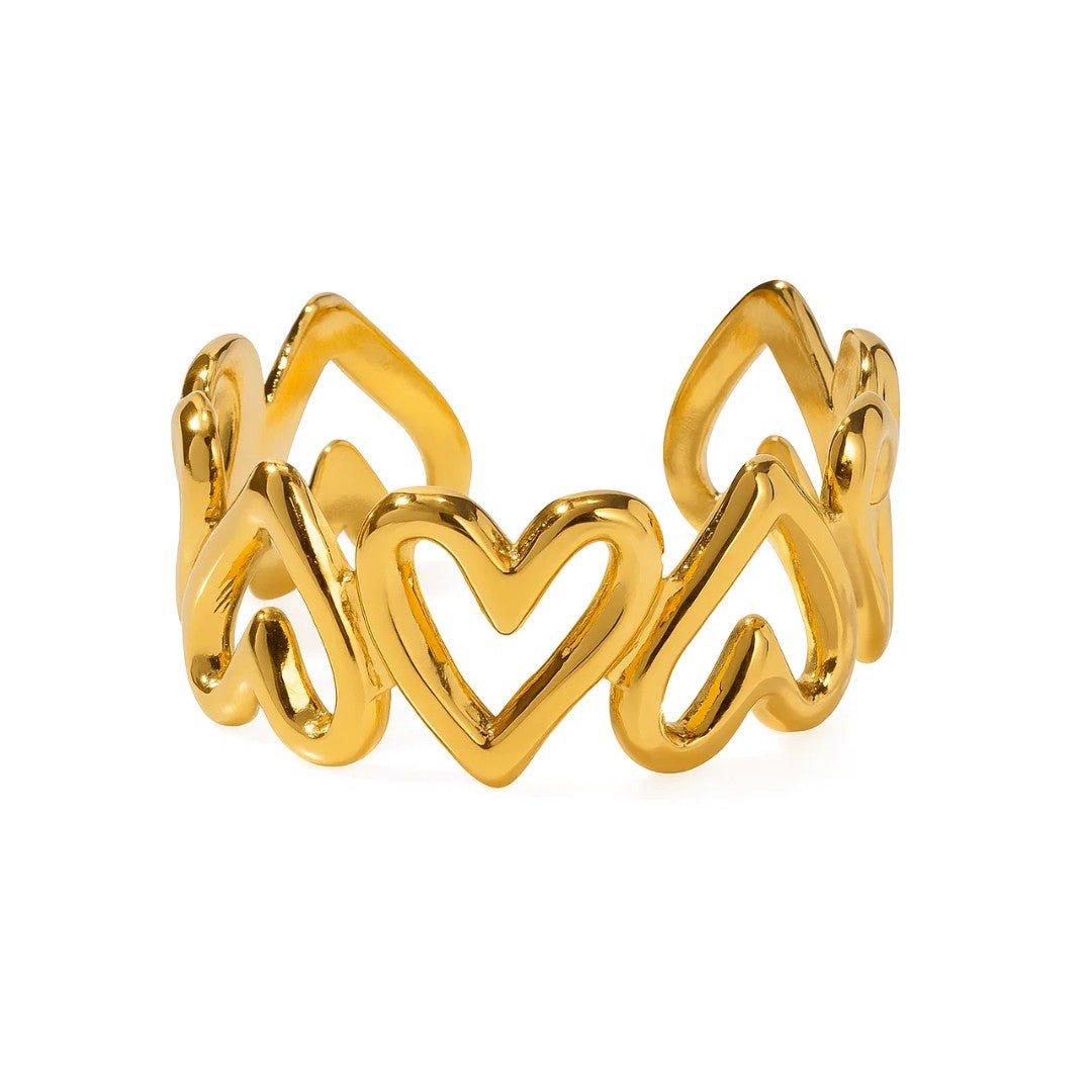 Melted Heart Ring - ADOREE