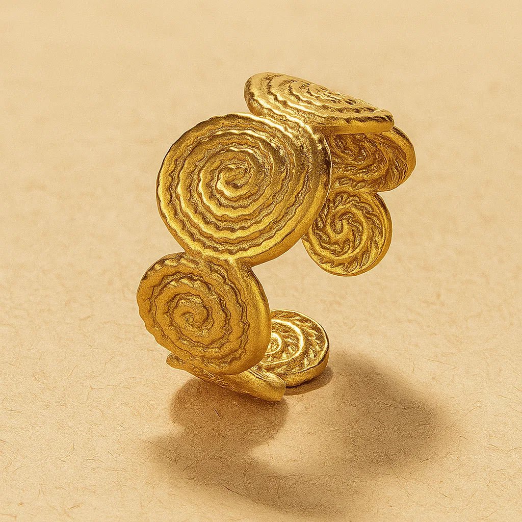 Antique Circle Ring - ADOREE