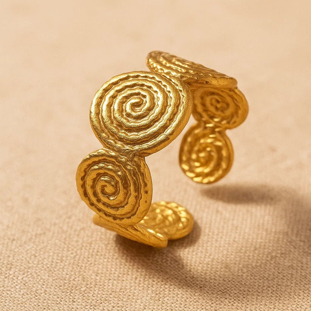 Antique Circle Ring - ADOREE
