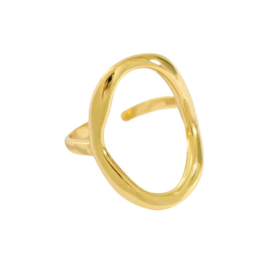Bold Circle Ring - ADOREE