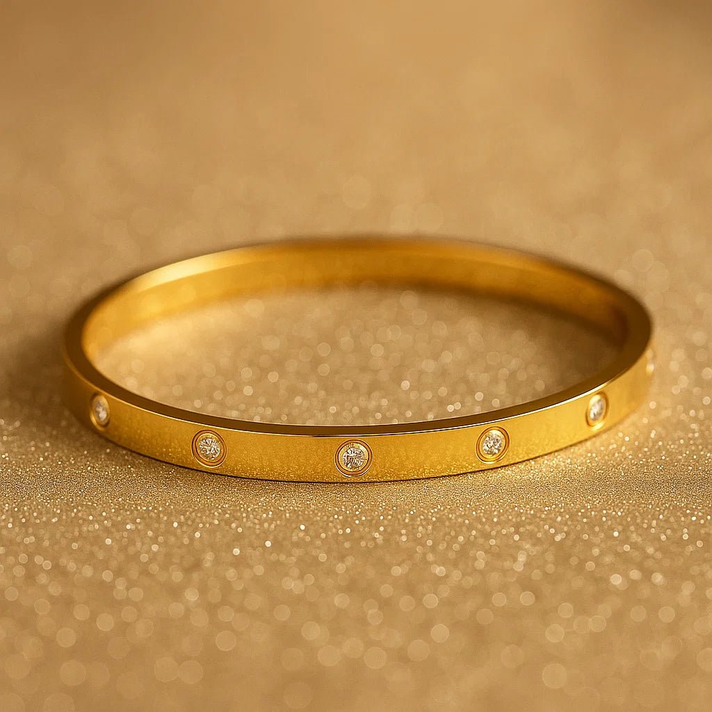 Goldener Diamanten - Armreif - ADOREE