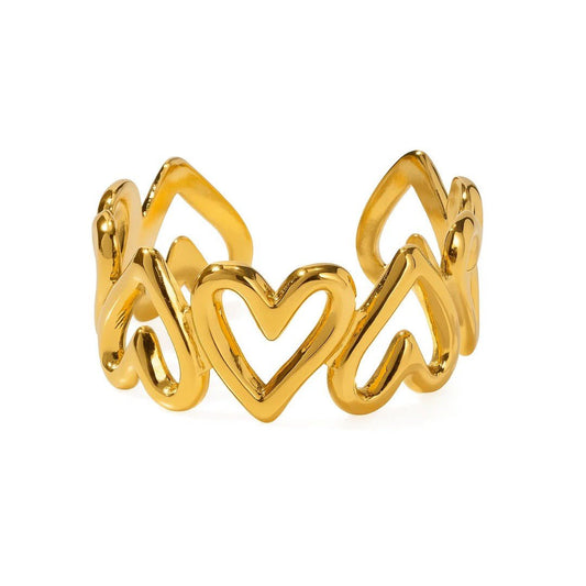 Melted Heart Ring - ADOREE