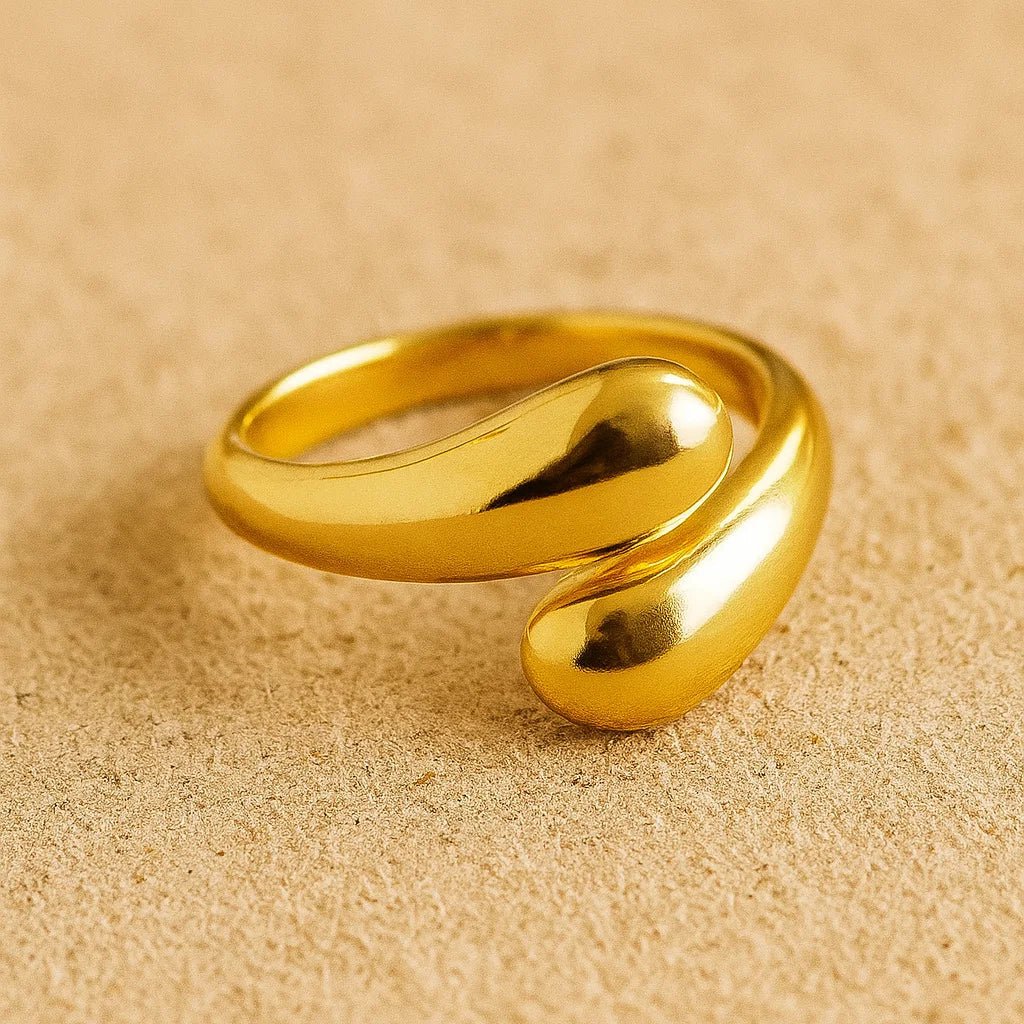 Twin Drop Ring - ADOREE