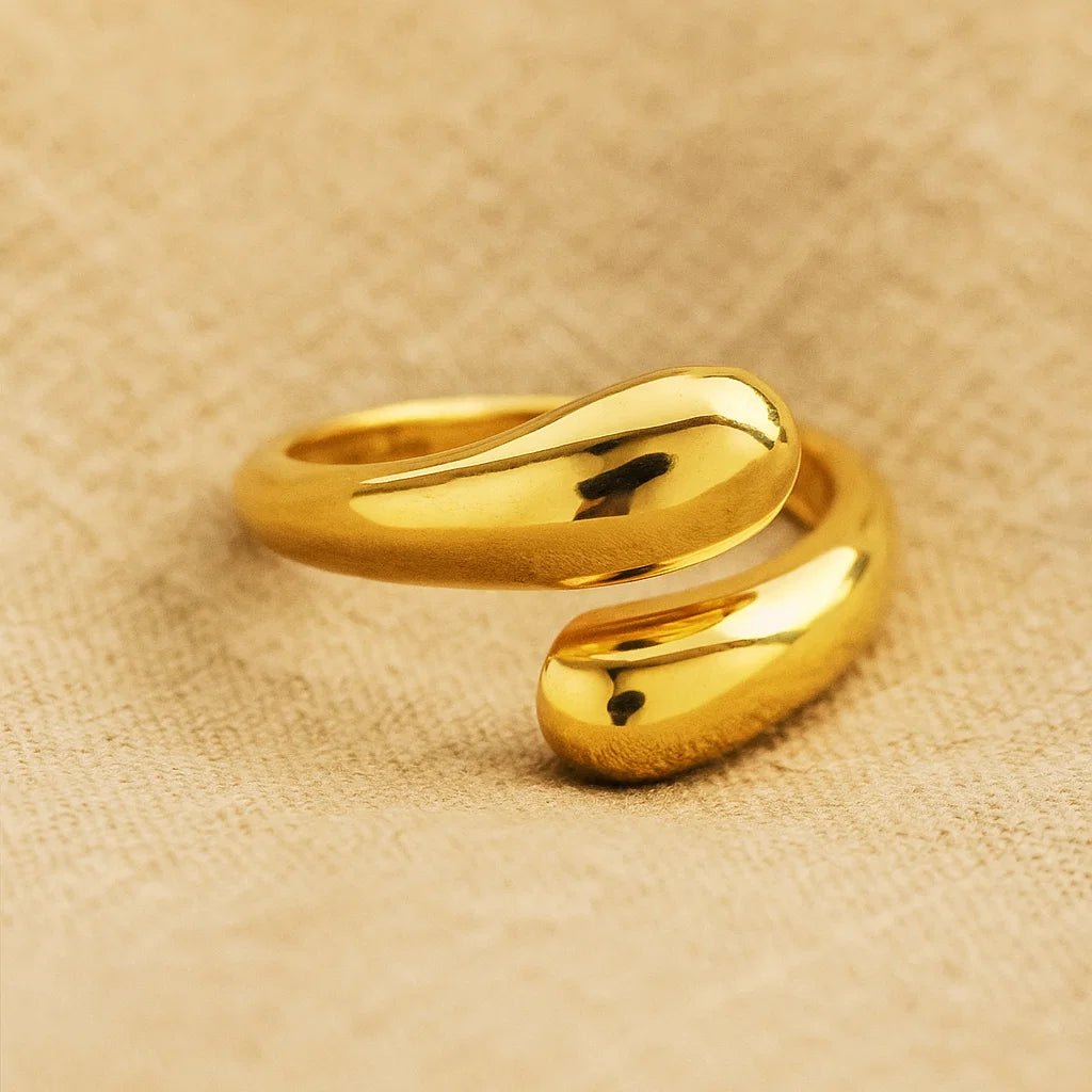 Twin Drop Ring - ADOREE